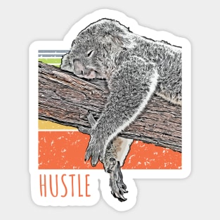 Hustle Sticker